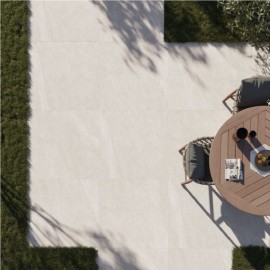 Nantes Cream Externo 90x90 Retificado cx 2,40