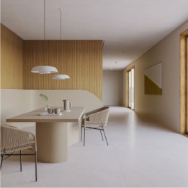 Nantes Cream Satin 90X90 Retificado cx 2,40